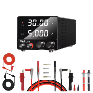 Fuente De Alimentación Pro 30v 5a Volture + Accesorios
