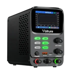 Fuente De Alimentación Programable 30v 10a Volture + Accesorios